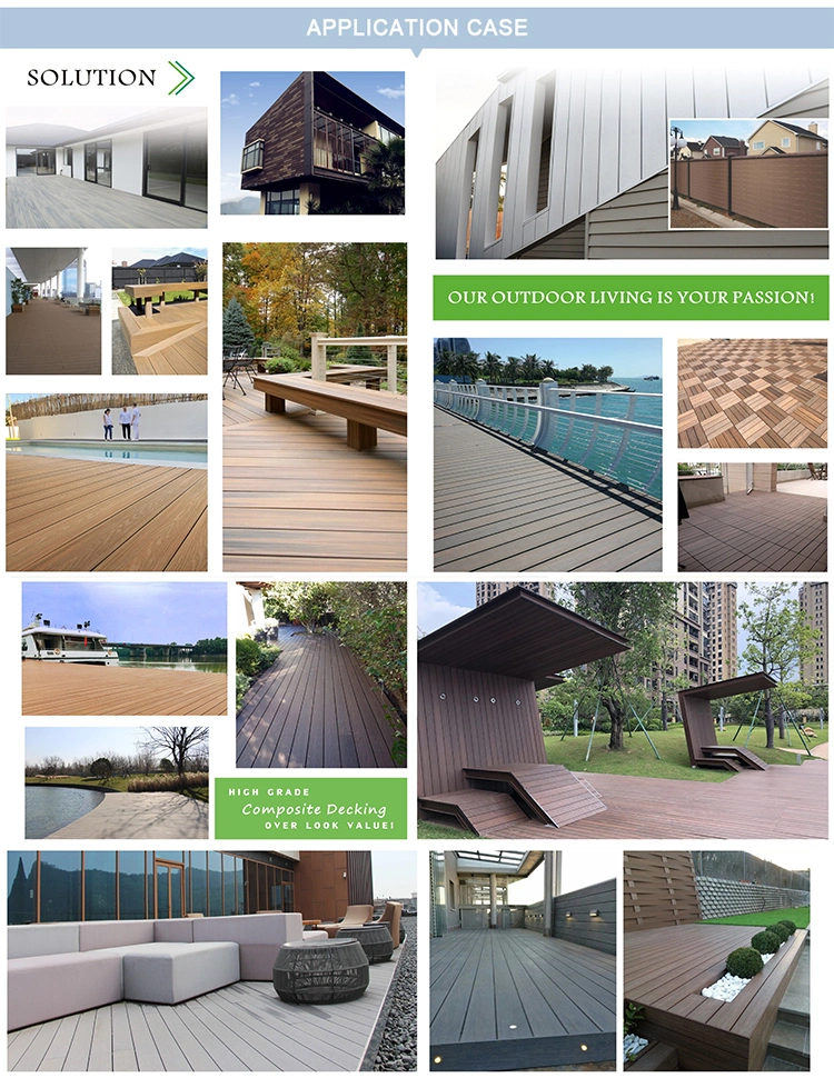 Cost-Effective Co-Extrusion Wood Plastic Composite WPC Decking