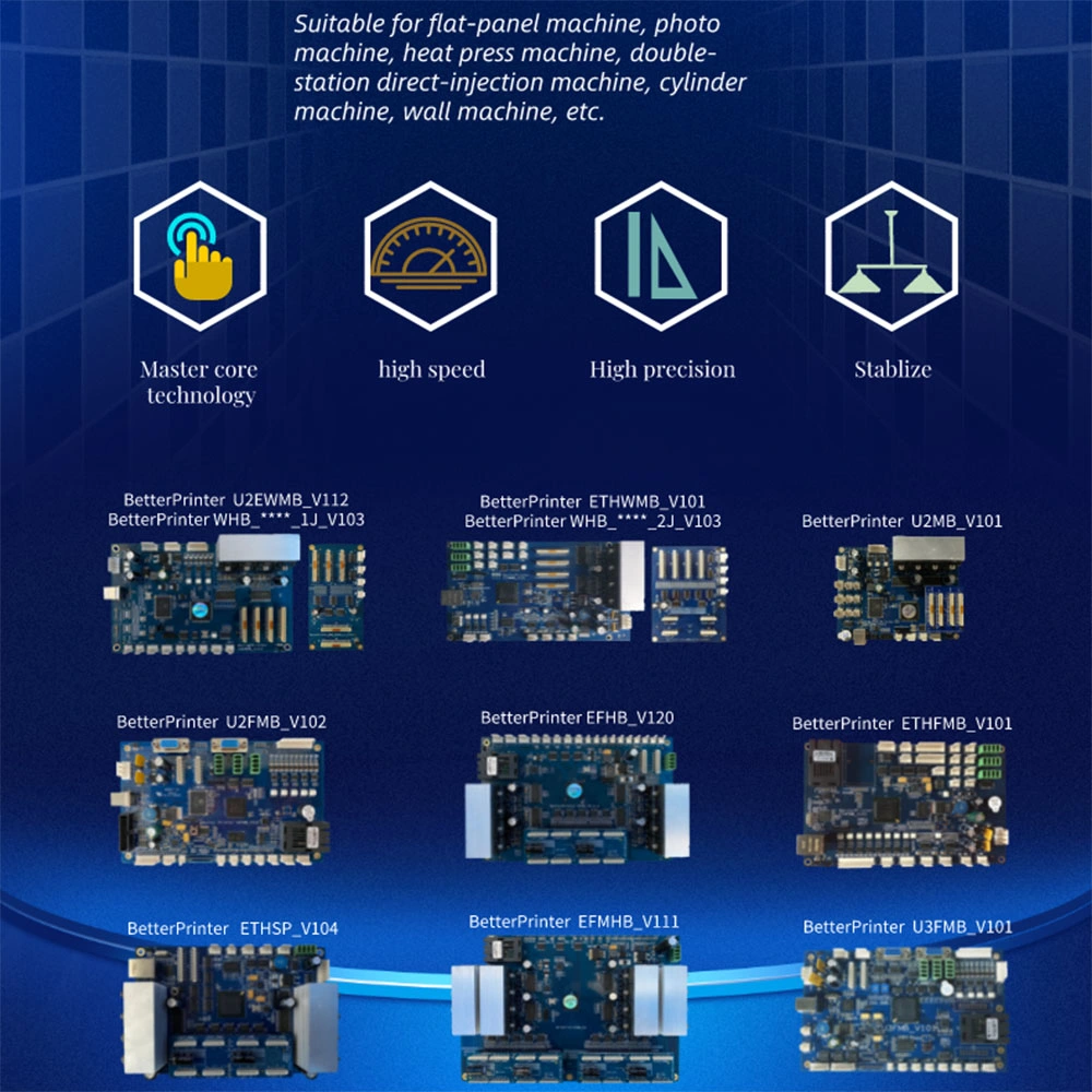 Image Printer Board Dx5 Single Head Inkjet Board Wall Printing Dx5 Single Head Control Board UV Flatbed Printer