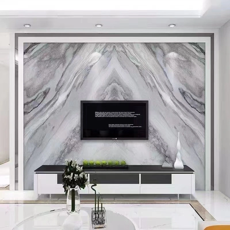 High Quality High Glossy Decoration Wall Panels PVC UV Marble Sheet/ UV Board